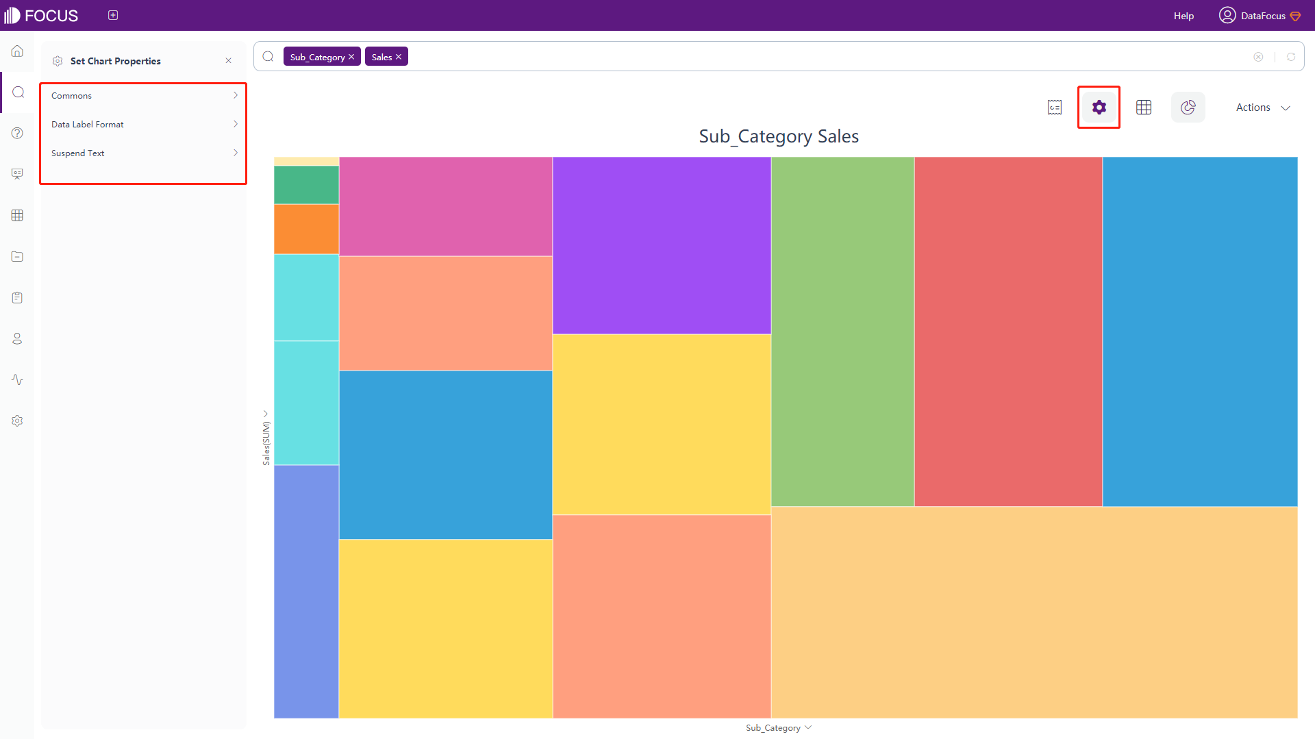 Figure 3-4-61 Treemap configuration